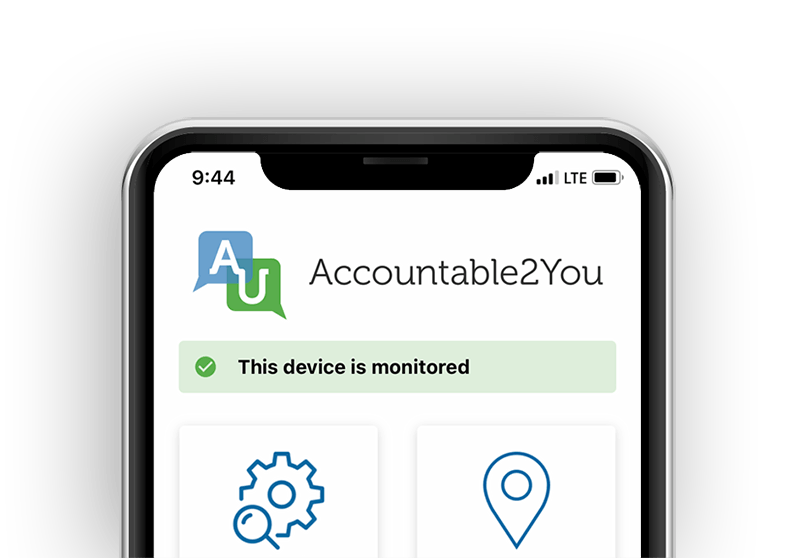 New accountability app for iPhone screenshot